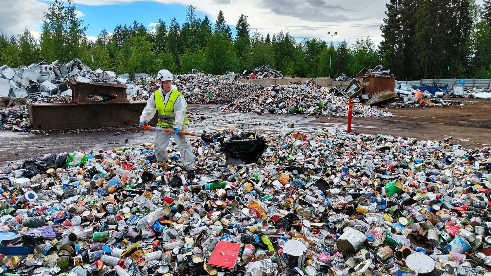 metalli- ja muovipakkausjätteen koostumustutkimus